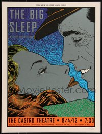 6x0532 BIG SLEEP signed 77/100 18x24 art print 2012 by artist Chuck Sperry, Regular Edition!