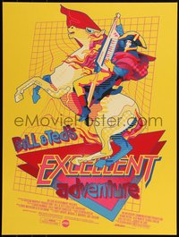 6x0534 BILL & TED'S EXCELLENT ADVENTURE 18x24 art print 2021 Mondo, art by We Buy Your Kids!