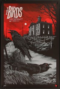 6x0102 BIRDS signed #106/325 24x36 art print 2016 by Ken Taylor, Mondo, regular edition!