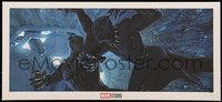 6x0920 BLACK PANTHER #4/125 11x24 art print 2021 Marvel, art by Jackson Sze!