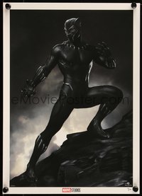 6x0940 BLACK PANTHER #4/100 10x14 art print 2021 Marvel Comics, art by Adi Granov!