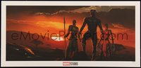 6x0849 BLACK PANTHER #4/125 12x24 art print 2019 Marvel, art by Ryan Meinerding!