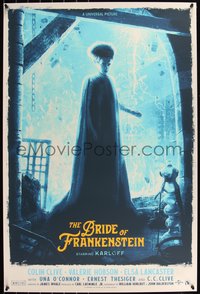 6x0114 BRIDE OF FRANKENSTEIN #32/150 24x36 art print 2022 art by Kevin M. Wilson, regular edition!