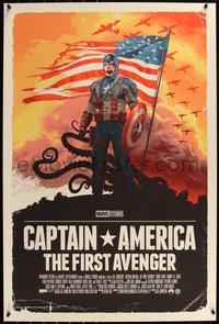 6x0125 CAPTAIN AMERICA: THE FIRST AVENGER #76/410 24x36 art print 2019 Domaradzki, timed edition!