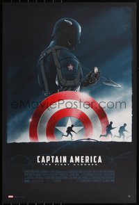 6x0120 CAPTAIN AMERICA: THE FIRST AVENGER #108/200 24x36 art print 2015 art by Marko Manev, regular!