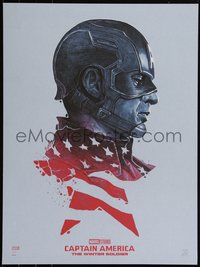 6x0505 CAPTAIN AMERICA: THE WINTER SOLDIER #6/75 set of 2 18x24 art prints 2019 Cap v Bucky, var.!