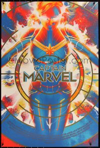 6x0128 CAPTAIN MARVEL #116/1725 24x36 art print 2019 Mondo, Matt Taylor, regular edition!