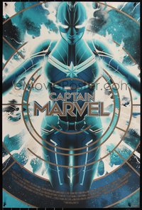 6x0129 CAPTAIN MARVEL #255/300 24x36 art print 2019 Mondo, Matt Taylor, variant edition!