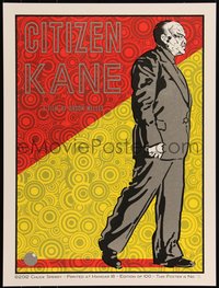 6x0552 CITIZEN KANE signed 75/100 18x24 art print 2012 by artist Chuck Sperry, Regular Edition!