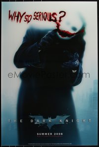 6x0142 DARK KNIGHT #160/550 24x36 art print 2020 the Joker, lenticular Plex edition, 4mm!