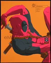 6x0756 DEADPOOL #31/100 16x20 art print 2018 Marvel Comics, art by Florey!