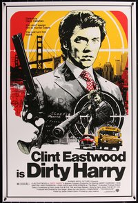 6x0149 DIRTY HARRY #13/71 24x36 art print 2022 Davis art of Clint Eastwood w/.44 magnum, regular!