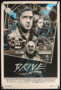 6x0163 DRIVE #202/250 24x36 art print 2013 Mondo, c/u art by Tyler Stout, variant edition!