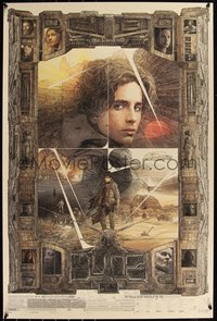 6x0167 DUNE #147/195 24x36 art print 2023 Krzysztof Domaradzki art, Arrakis sand edition!