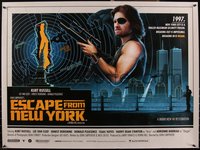 6x0016 ESCAPE FROM NEW YORK signed artist's proof 30x40 art print 2016 by Ferguson, UK Quad edition!
