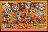 6x0179 FANTASTIC MR. FOX #575/650 24x36 art print 2016 art by Tyler Stout, regular edition!