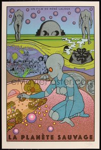 6x0481 FANTASTIC PLANET signed #196/200 20x30 art print 2023 by Chuck Sperry!