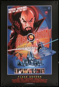 6x0184 FLASH GORDON #42/125 24x36 art print 2021 art by Larry Noble, regular edition!