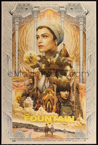 6x0188 FOUNTAIN #3/101 24x36 art print 2017 Hugh Jackman, Weisz by Ise Ananphada, regular edition!