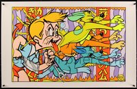 6x0471 FRANK KOZIK signed #95/350 23x35 art print 1996 dayglo, Tribute to Preston Blair, regular!