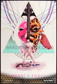 6x0194 GHOST IN THE SHELL #22/25 24x36 art print 2020 art by Alberto Reyes, silver foil edition!