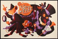 6x0203 GREAT MOUSE DETECTIVE #128/275 24x36 art print 2016 art by Tom Whalen, regular edition!