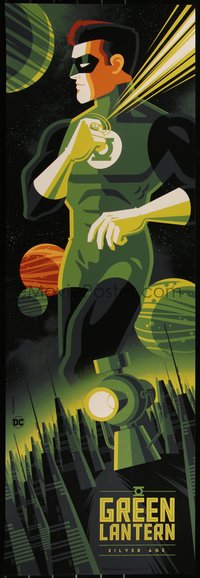 6x0815 GREEN LANTERN #4/50 12x36 art print 2021 art by Tom Whalen, variant edition!