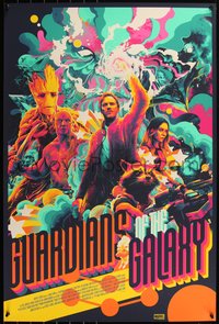 6x0206 GUARDIANS OF THE GALAXY #123/200 24x36 art print 2017 Mondo, Matt Taylor, variant edition!