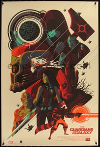 6x0205 GUARDIANS OF THE GALAXY #110/325 24x36 art print 2015 art by Tom Whalen, regular edition!