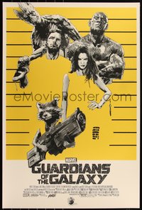 6x0209 GUARDIANS OF THE GALAXY #16/325 24x36 art print 2016 Mondo, art by Jock, first edition!