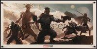 6x0859 GUARDIANS OF THE GALAXY #4/150 12x24 art print 2010s Marvel, whole cast!