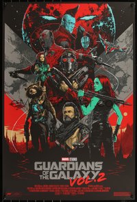 6x0216 GUARDIANS OF THE GALAXY VOL. 2 #24/25 artist's proof 24x36 art print 2017 Mondo, Taylor, regular edition!