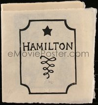 6x0942 HAMILTON set of 9 9x11 art prints 2020s Brian Reedy linocut art of Miranda and cast!