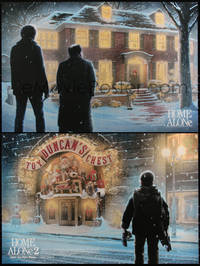 6x0024 HOME ALONE #113/125 set of 2 24x36 art prints 2023 art by Kevin Wilson, regular edition!