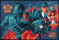 6x0238 IRON GIANT signed #16/20 artist's proof 24x36 art print 2020 by Tom Whalen, variant edition!