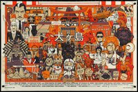 6x0249 ISLE OF DOGS signed #42/500 24x36 art print 2018 art by Tyler Stout, regular edition!