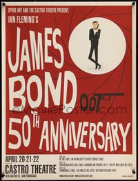 6x0591 JAMES BOND #44/250 18x24 art print 2012 art by Max Dalton, James Bond 50th Anniversary, No1!