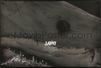 6x0251 JAWS #194/275 24x36 art print 2016 Mondo, Matt Ryan Tobin art of the shark, regular edition!