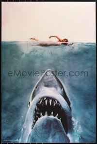 6x0255 JAWS 24x36 art print 2020 Roger Kastel, The Shark, lenticular edition, 1mm!