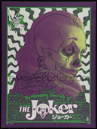 6x0593 JOKER signed #2/50 18x24 art print 2020 by Brian Ewing, variant edition!