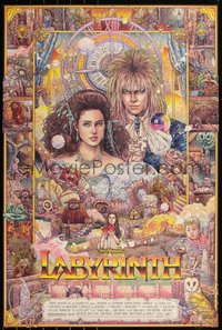 6x0269 LABYRINTH #160/325 24x36 art print 2017 art by Ise Ananphada, regular edition!