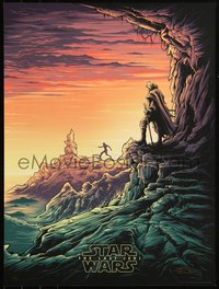 6x0600 LAST JEDI signed #37/141 18x24 art print 2018 by Dan Mumford, Time to End, regular edition!