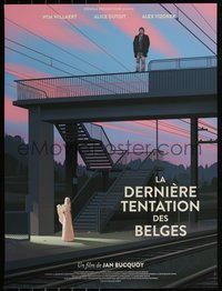 6x0468 LAST TEMPTATION OF THE BELGIANS 24x32 art print 2022 Mondo, art by Laurent Durieux!