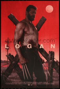 6x0287 LOGAN #558/785 24x36 art print 2021 Mondo, art by Kurtz AND Stehrenberger, regular edition!