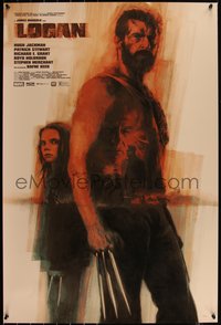 6x0286 LOGAN #40/52 24x36 art print 2023 art of Hugh Jackman and Dafne Keen by Hans Woody!