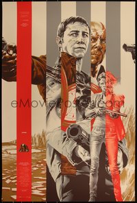 6x0290 LOOPER #40/46 artist's proof 24x36 art print 2012 Mondo, art by Martin Ansin, gold edition!