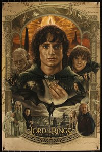 6x0294 LORD OF THE RINGS: THE TWO TOWERS #177/360 24x36 art print 2021 art by Burgos, time edition!