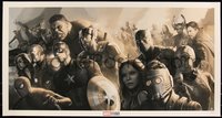 6x0722 MARVEL CINEMATIC UNIVERSE #31/200 16x30 art print 2021 Road to Infinity War, variant edition!