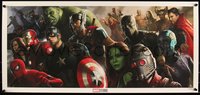 6x0773 MARVEL CINEMATIC UNIVERSE #31/650 14x30 art print 2021 Road to Infinity War, regular edition!