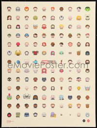 6x0619 MARVEL CINEMATIC UNIVERSE signed #86/175 18x24 art print 2018 by Torrence, 100 Percent Soft!